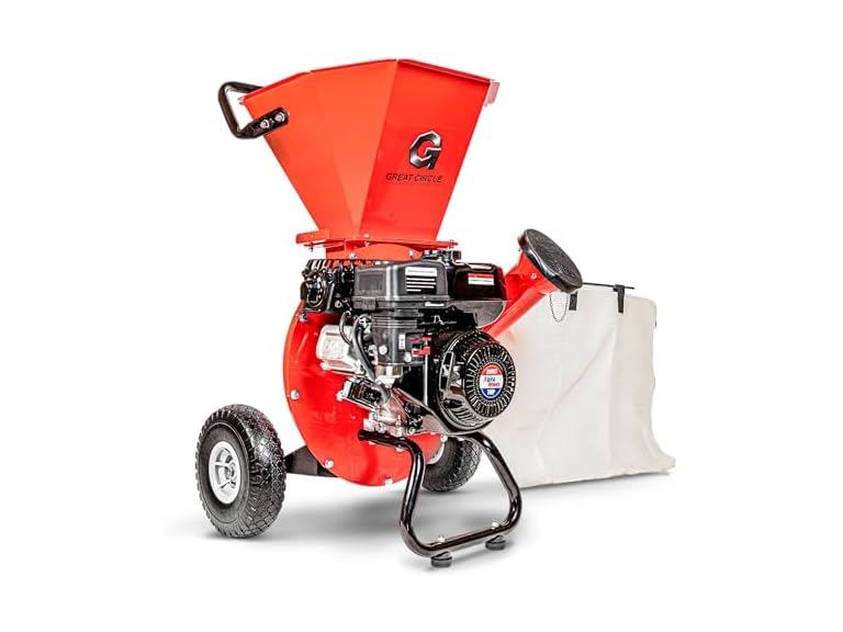 Great Circle Wood Chipper Shredder Mulcher