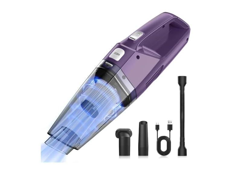 77% OFF: Bossdan Handheld Vacuum Cordless
