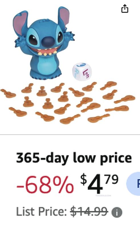 YEARLY LOW PRICE- STITCH DICE GAME 🎲