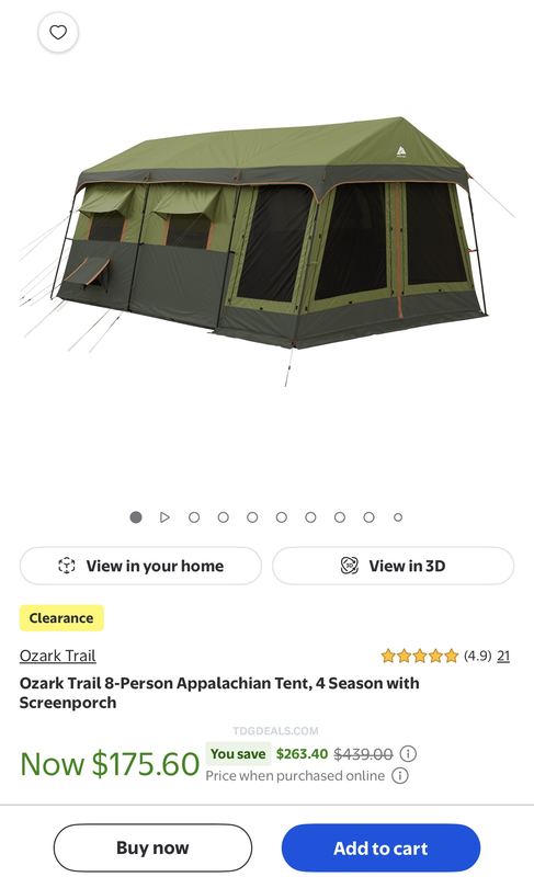 Ozark Trail 8-Person Appalachian Tent