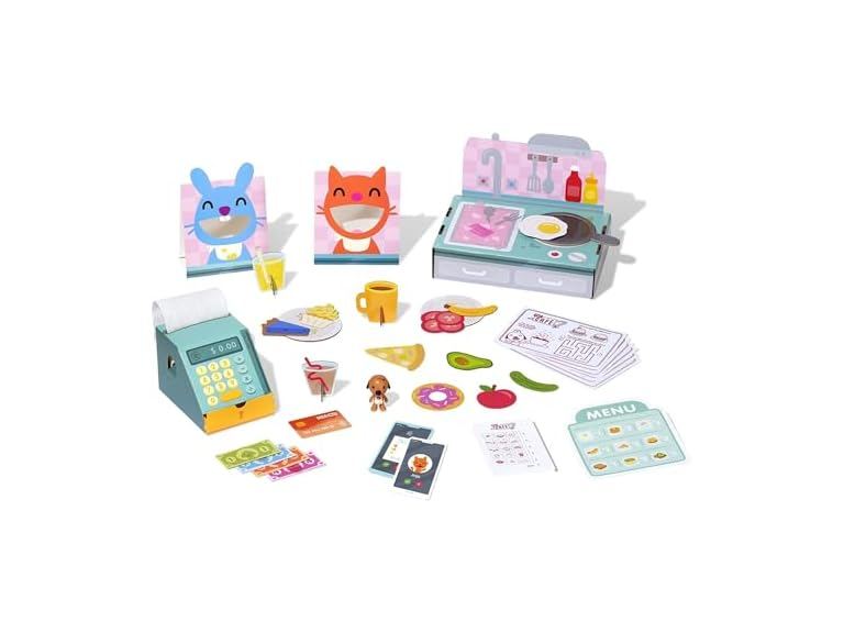 73% OFF: Sago Mini Pet Café Activity Box w Pretend Play Kitchen