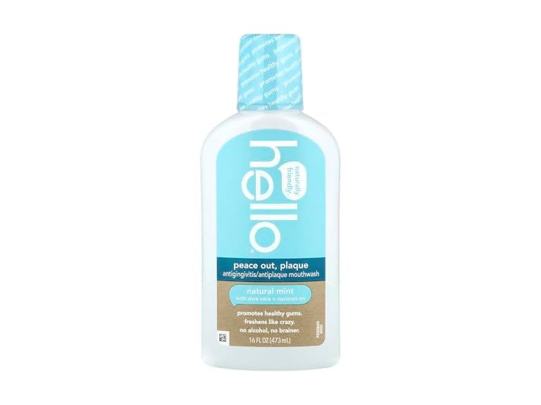 82% OFF: Hello Antigingivitis Mouthwash Natural Mint