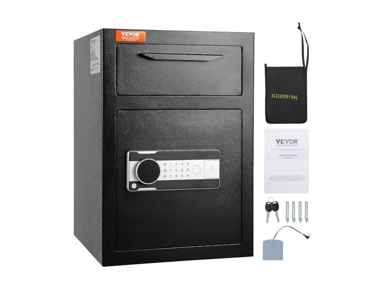2.5 Cub Depository Safe, Deposit Safe with Drop