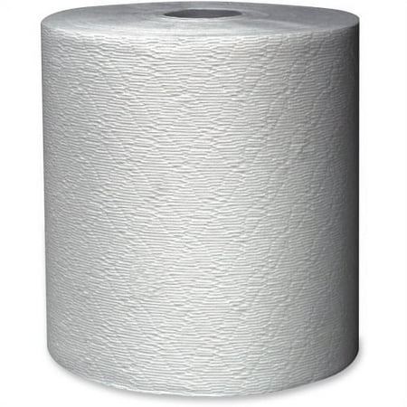 Kleenex Professional Universal Hard Roll Paper Towels, Bulk (01080), Hardwound 1.5" Core, Premium Absorbency Pockets, White (12 Rolls at 425' Each, 5,100'/Case)