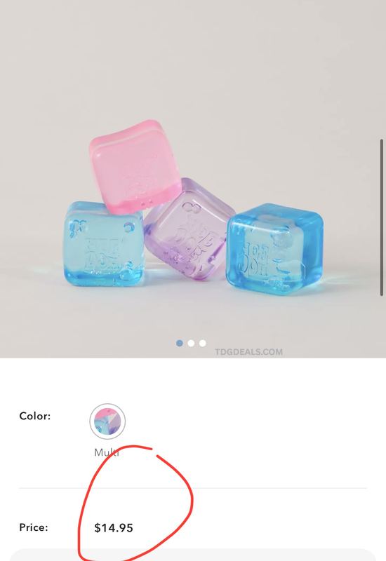 NeeDoh Nice Cube 4-Pack @ AE