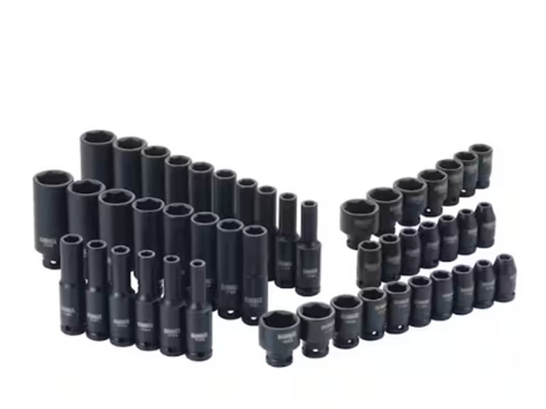 79% OFF: DEWALT DWMT45444 48pc 1/4in dr metric/SAE impact sockets