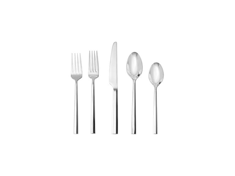 Fortessa Orson 18/10 Stainless Steel, 20 Piece Flatware Set