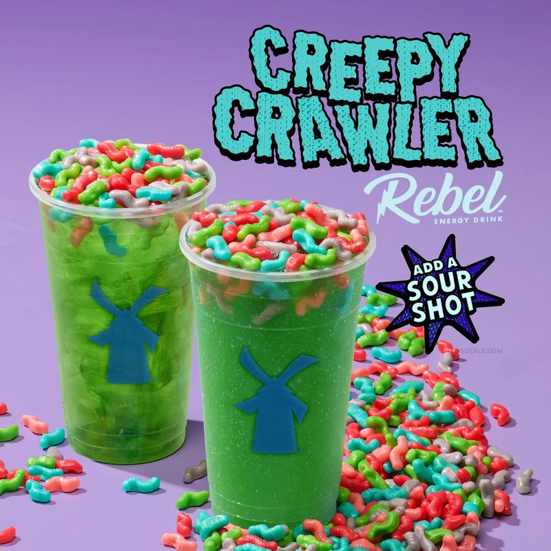 FOOD NEWS: DUTCH BROS JUST DROPPED A HALLOWEEN DRINK WITH GUMMY WORMS