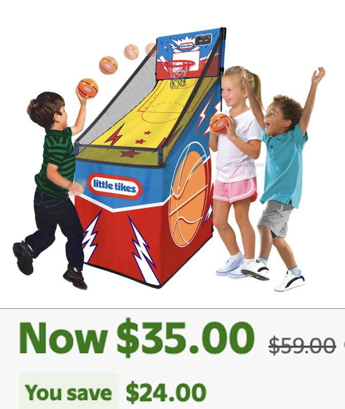 $59 LITTLE TIKES BASKETBALL ARCADE GAME NOW $35 🏀