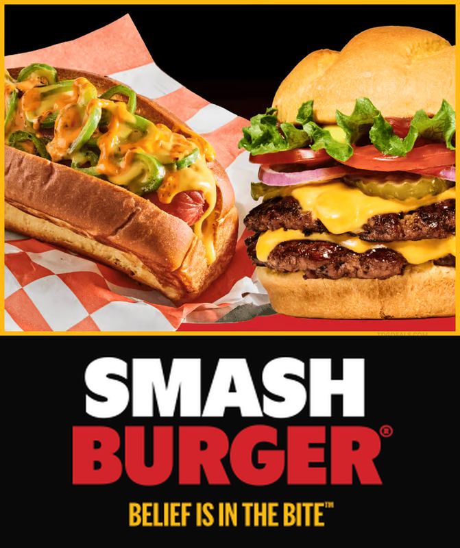 ALL WEEKEND BOGO FREE AT SMASHBURGER 🍔