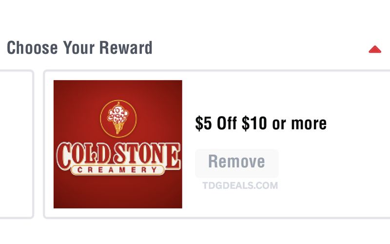 $10 OFF $20+ @ COLD STONE