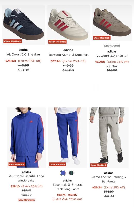 Adidas sale !!!