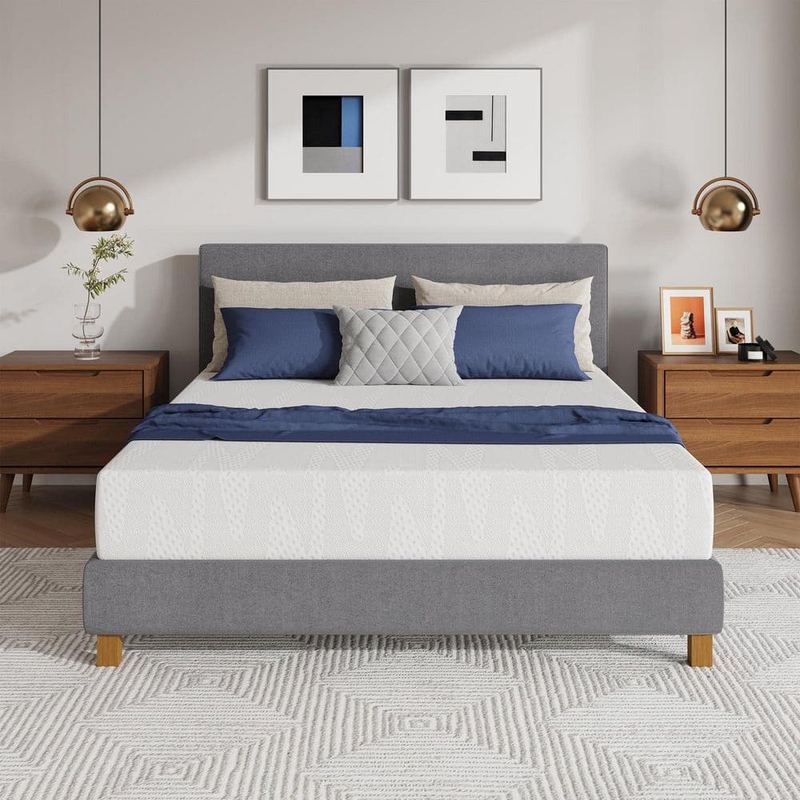 Avenco - Classic Full Medium Gel Memory Foam 10 in. in a box with Cooling Night Sleep and Pressure Relief Mattress