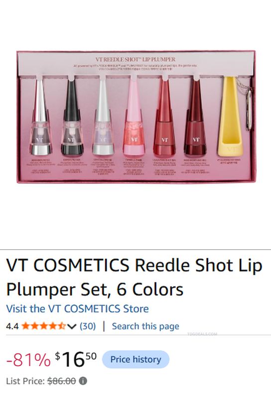 SAVE $69.50 ON VT COSMETICS 👀