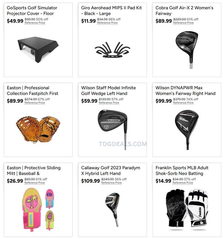 WOOT GOLF SALE — UP TO 74% OFF