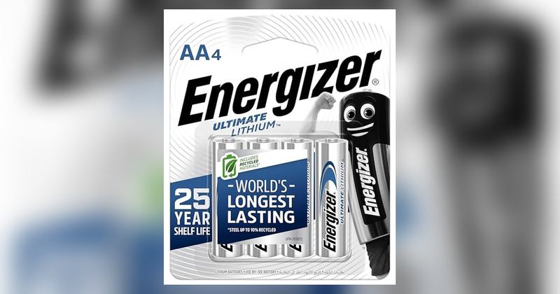 $14.78 ENERGIZER ULTIMATE LITHIUM AA 4-PACK FOR $7.49