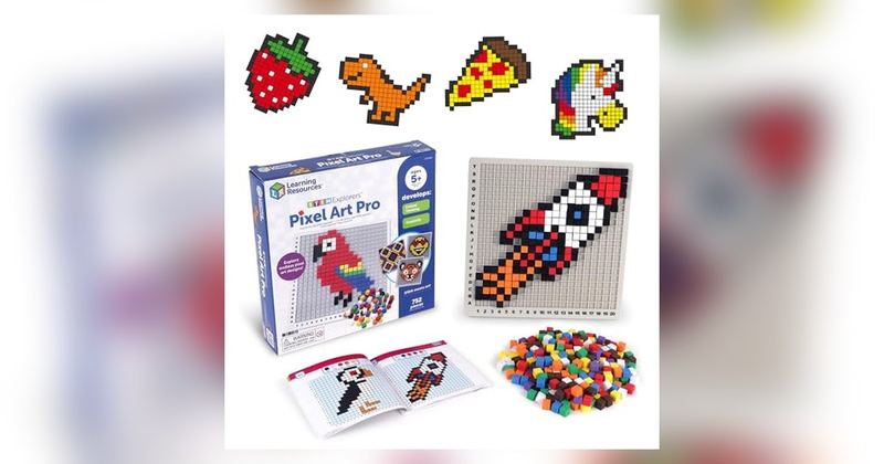 60% OFF LEARNING RESOURCES PIXEL ART PRO, NOW $12