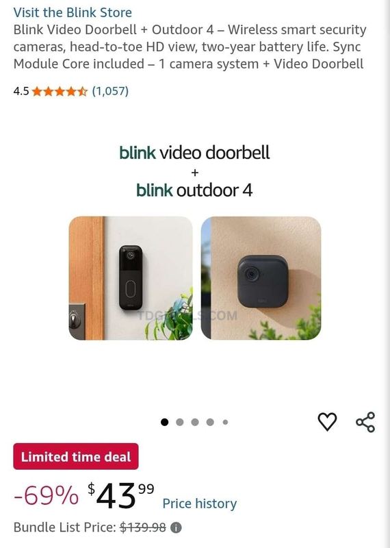 🚨 69% OFF BLINK SECURITY BUNDLE 🚨