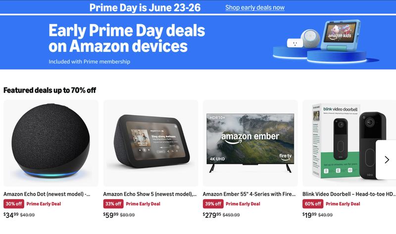CHECK ALL - Early Prime Day Deals