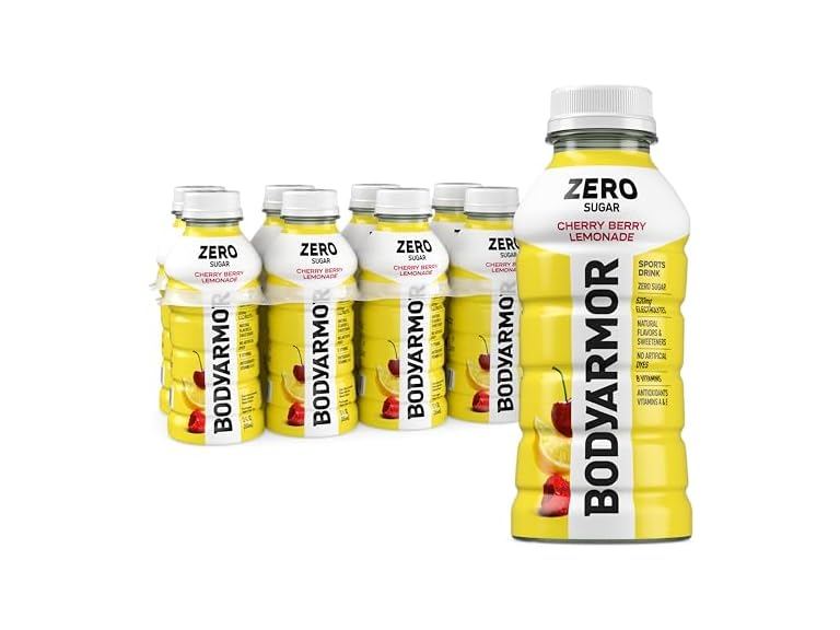 8PK BODYARMOR ZERO Sugar Cherry Berry Lemonade