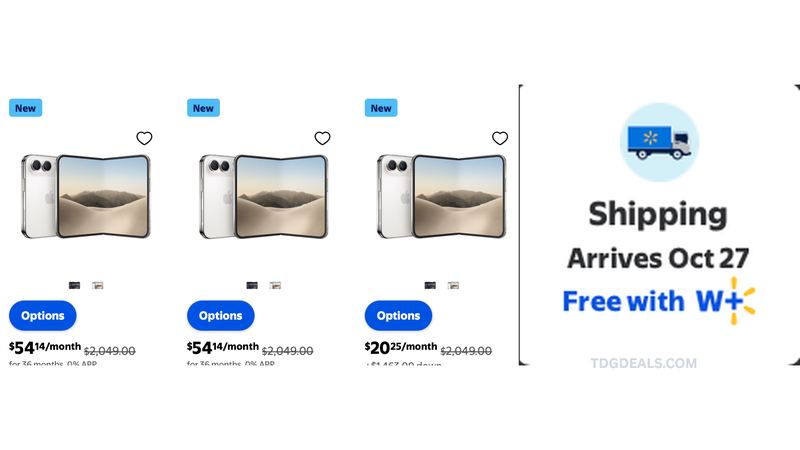 IPHONE DUO LIVE AT WALMART FOR EARLY DELIVERY
