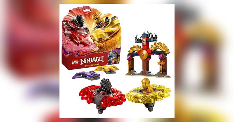 $19.99 LEGO NINJAGO Dragon Spinjitzu Battle Pack for $11.99