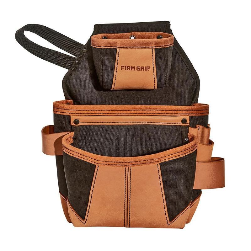 FIRM GRIP - Build-A-Rig Hybrid Leather/Nylon Framer Tool Pouch