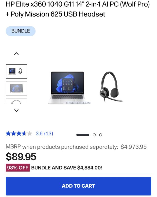 🚨 MAJOR HP DEAL! 🚨