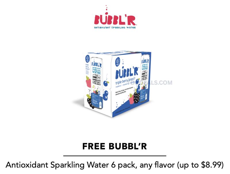 FREE BUBBL'R 6-PACK 👀