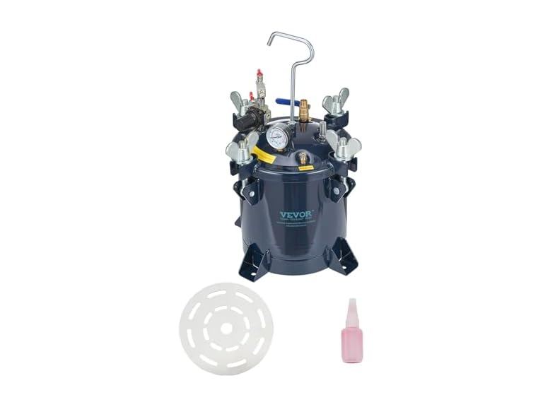 10L/2.5gal Spray Paint Pressure Pot Tank, 70PSI