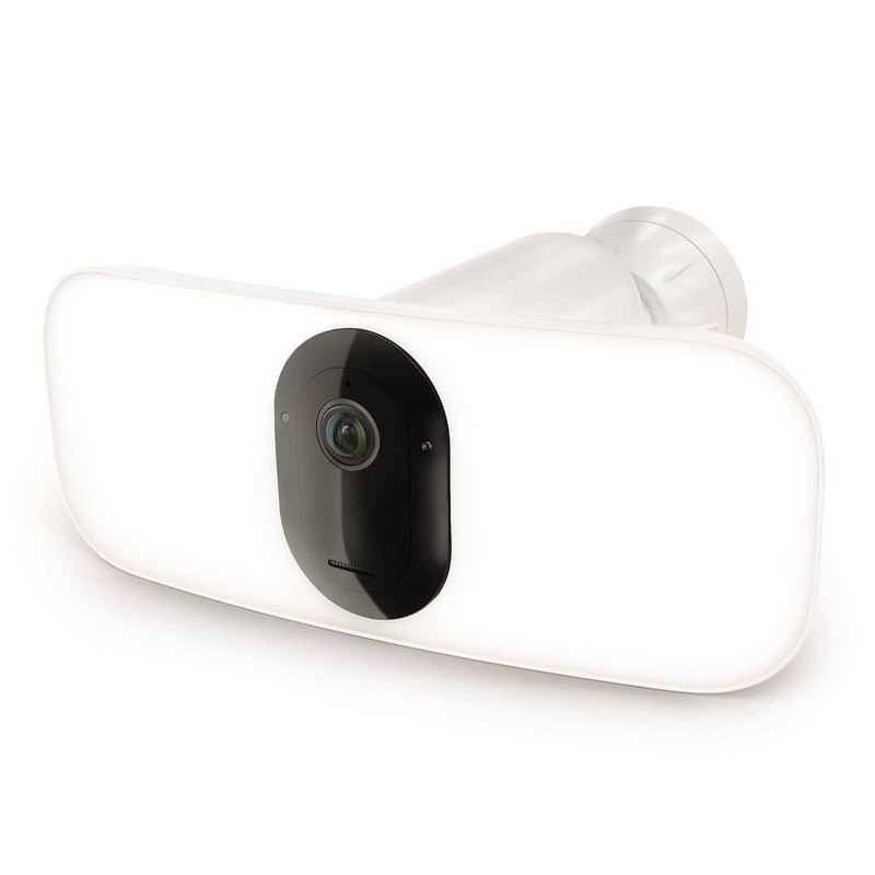 Arlo - Pro 3 Floodlight Camera - Wireless Security, 2K Video & HDR, Color Night Vision, 2-Way Audio, White