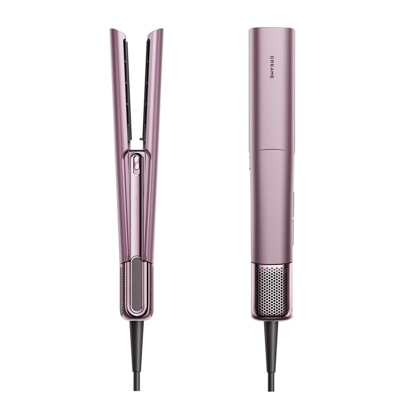 Dreame - Aero Straight Pro Flagship Intelligent Air Hair Straightener - Rosy Purple