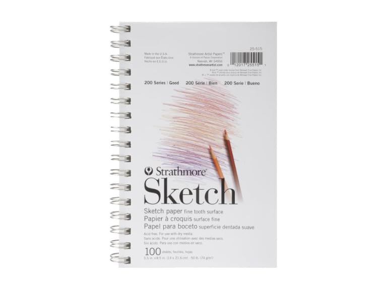 Strathmore 200 Series Sketch Pad, 5.5x8.5 inch