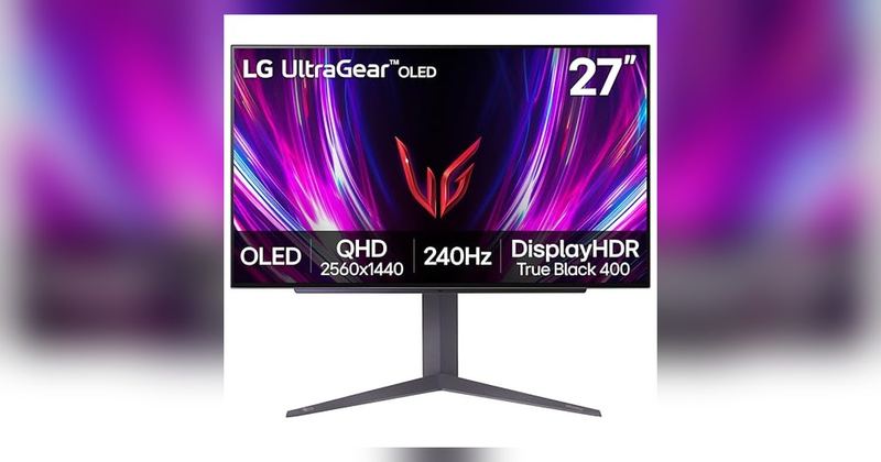 $500 LG 27" ULTRAGEAR OLED GAMING MONITOR (LIMITED TIME DEAL)