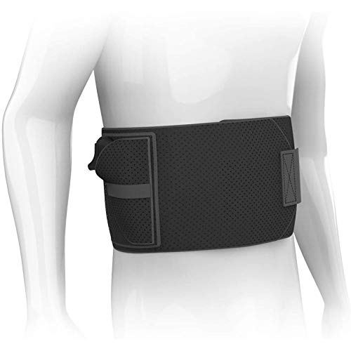 Rykr Conceal Carry Back Support and Waist Slimmer Belt, Black, 46in L X 7.75in W, RCCSB1