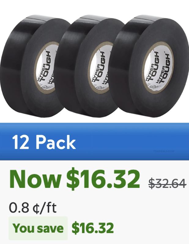 $16.32 HYPER TOUGH ELECTRICAL TAPE