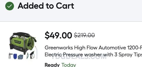 $49 IN CART 🚨