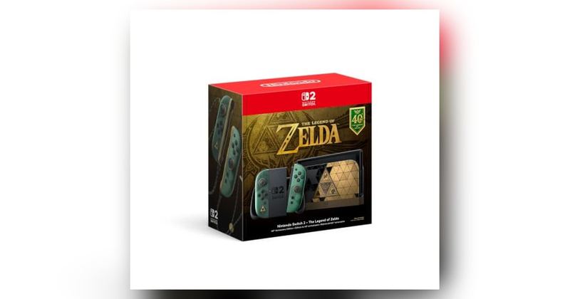 PRE-ORDER 🚨 Nintendo Switch™ 2 –The Legend of Zelda™ – 40th Anniversary Edition