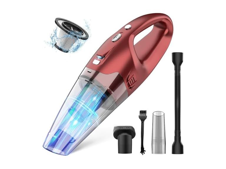 77% OFF: FUOAYOC Handheld Vacuum Cordless