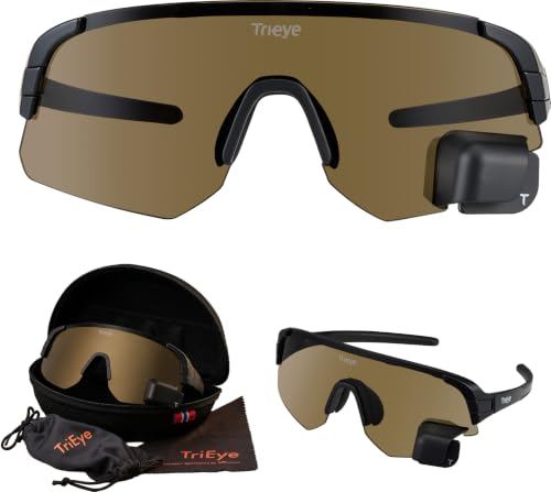 TriEye View Sharp - Matt black, High Contrast Smoke, Medium Left