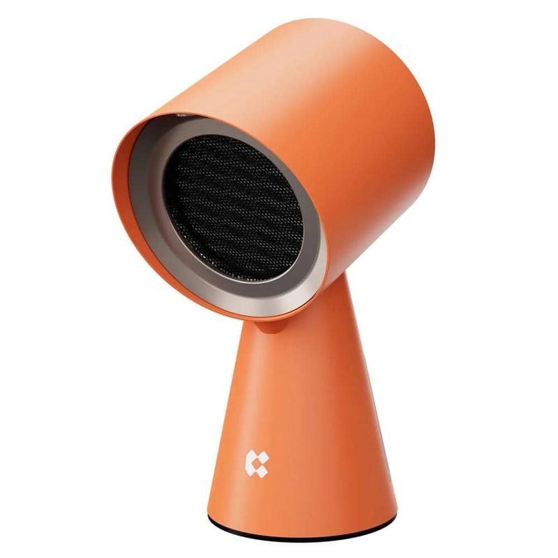 JEREMY CASS - 6.18 in. 70 CFM Ductless Under Cabinet Desktop Range Hood, Portable Range Hood in Orange