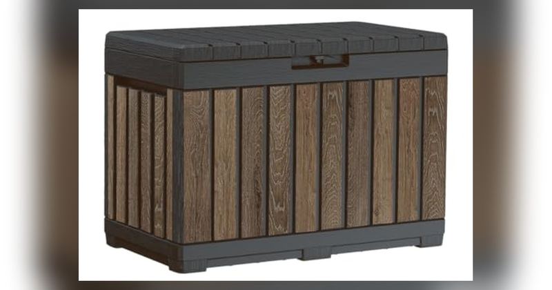 KETER 50-GALLON STORAGE BOX $66