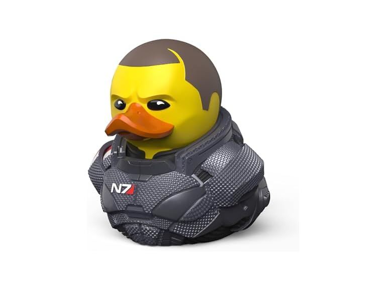 TUBBZ Male Commander Shepard Rubber Duck