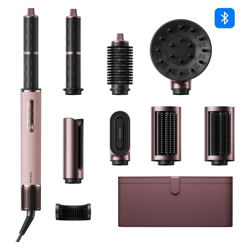 Dreame - AirStyle Pro HI More intelligent, fashionable, and professional App-calibrated airflow styling kit - Pink
