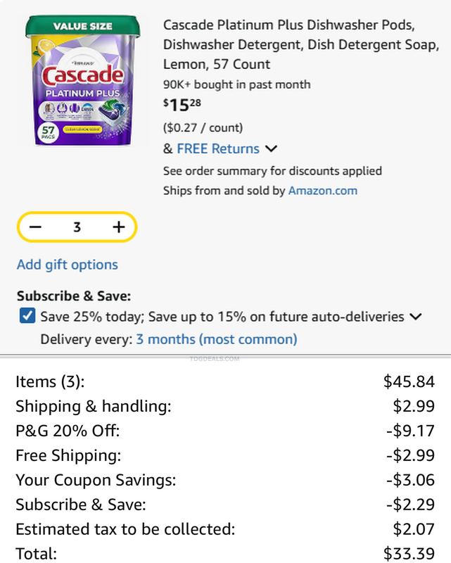 Don't miss this Cascade deal! 🍋
