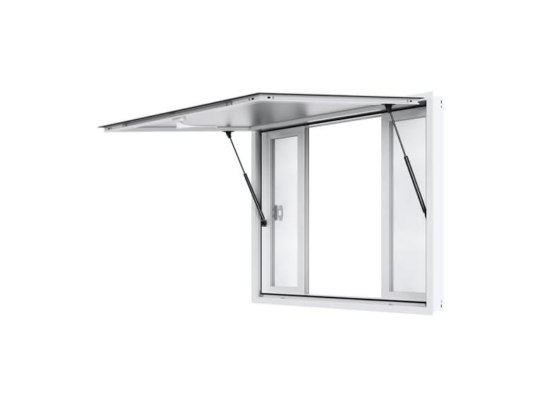 Concession Window 48"x36", Aluminum Alloy Food