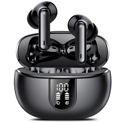 Ai Translation Earbuds Real Time, 165 Languages Translator Earbuds with 6 Translation Modes/No Subscription, Audio and Video Calls Translator Headphones, 42H Audifonos Traductores Inglés Español