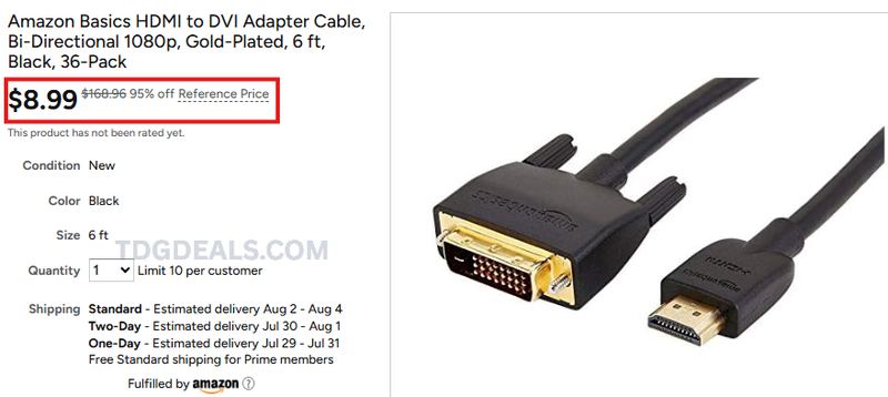 LESS THAN $0.25 PER CABLE 💥