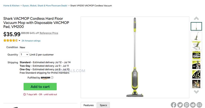 SHARK VACMOP DEAL 🧹