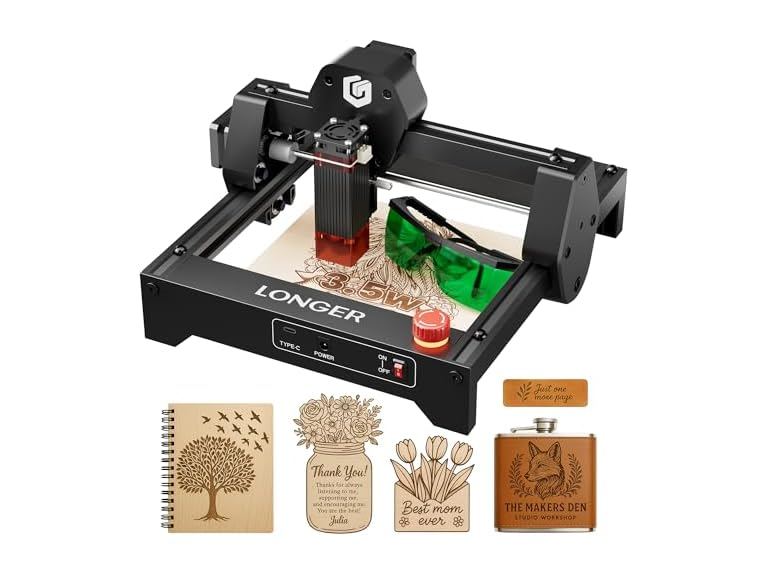 LONGER RAY5 Laser Engraver 3500mW High Precision